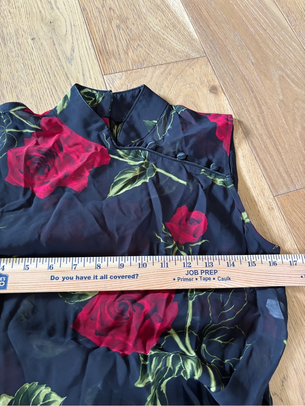 Vintage Cache rose high neck formal gown womens 4 - Picture 3 of 6